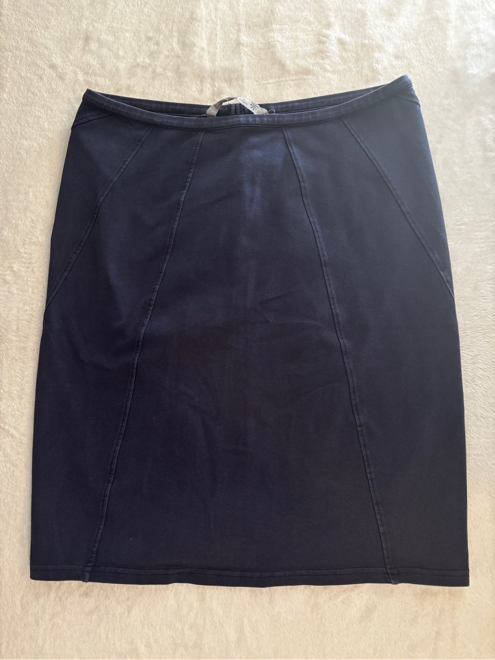 Athleta Dark Navy Panel Pencil Skirt